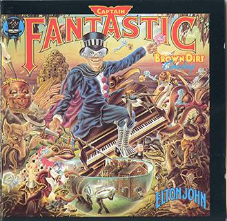 Elton John Captain Fantastic And The Brown Dirt Cowboy : Front DE